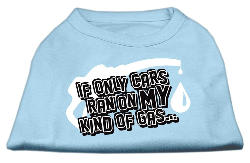 My Kind of Gas Screen Print Shirts Baby Blue XS (8)