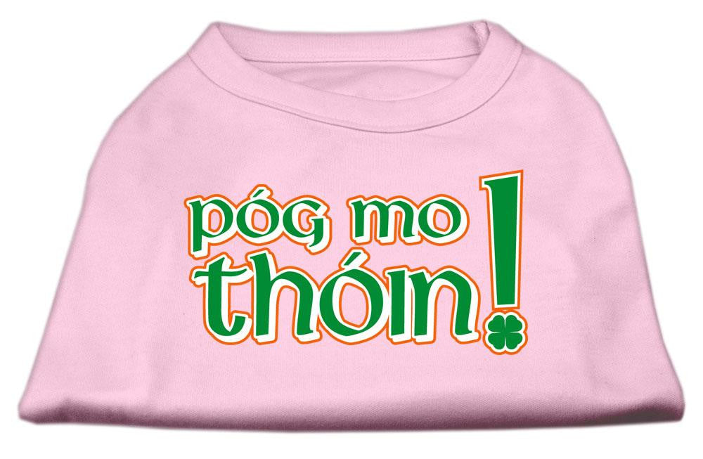 Pog Mo Thoin Screen Print Shirt Light Pink XXXL (20)