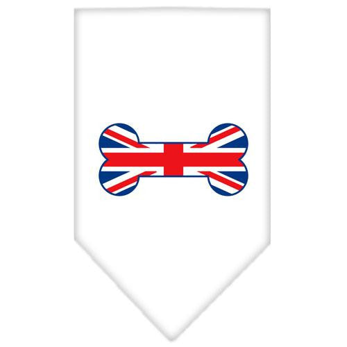 Bone Flag UK Screen Print Bandana White Large