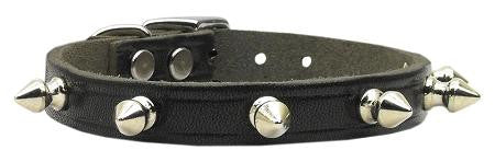 Spike Leather Black 20