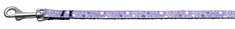 Retro Nylon Ribbon Collar Lavender 3-8 wide 4Ft Lsh