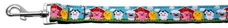 Barnyard Buddies Nylon Ribbon Collars 1 wide 6ft Leash