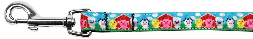 Barnyard Buddies Nylon Ribbon Pet Leash 5-8 inch wide 6Ft Lsh