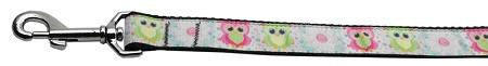 Sweet as Sugar Owls Nylon Ribbon Collars 1 wide 6ft Leash