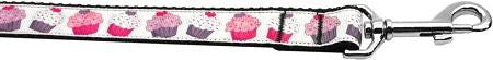 Pink and Purple Cupcakes 1 inch wide 6ft long Leash