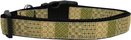 Beige Chaos Dog Collar Large