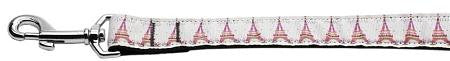 Eiffel Tower Nylon Dog Leash 6 Foot Leash