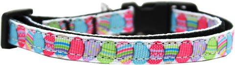 Easter Egg Nylon Ribbon Cat Safety Collar