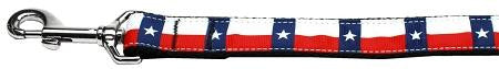 Texas Flag Nylon Dog Leash 4 Foot