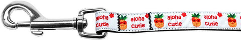 Aloha Cutie Nylon Ribbon Pet Leash 5-8 inch wide 4Ft Lsh