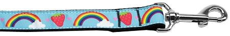 Rainbows and Berries Nylon Dog Leash 6 Foot