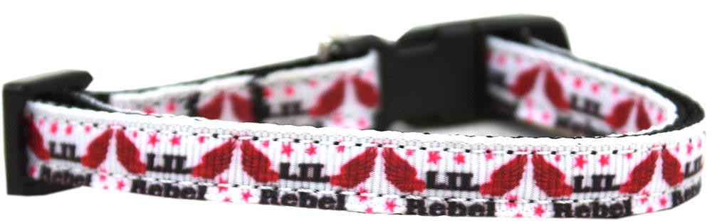 Lil' Rebel Nylon Ribbon Cat Safety Collar