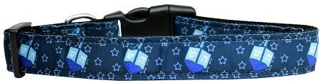 Dreidel, Dreidel, Dreidel Nylon Dog Collar Large