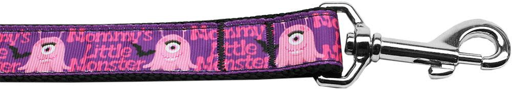 Mommy's Little Monster Nylon Dog Leash 4 Foot