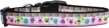 Party Monsters Nylon Dog Collar Large