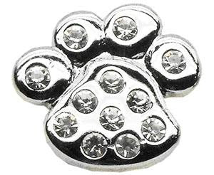 3-4" Slider Paw Charm Clear 3-4'' (18mm)