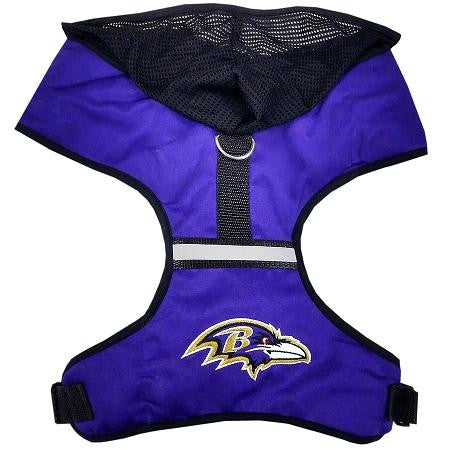 Baltimore Ravens Pet Harness LG