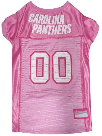 Carolina Panthers Pink Jersey LG