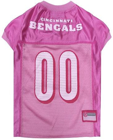 Cincinnati Bengals Pink Jersey LG