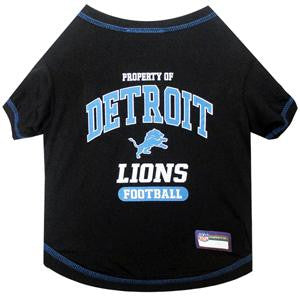 Detroit Lions Pet Shirt LG