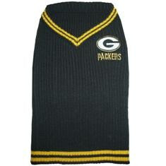 Green Bay Packers Pet Sweater LG