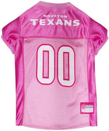 Houston Texans Pink Jersey LG