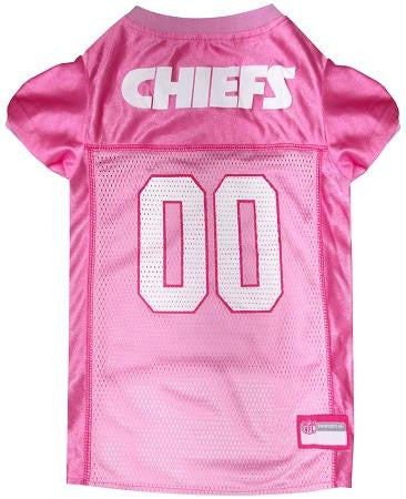 Kansas City Chiefs Pink Jersey LG