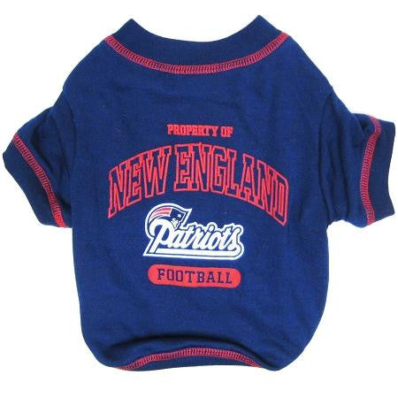 New England Patriots Pet Shirt LG