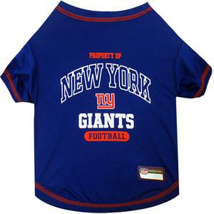 New York Giants Pet Shirt XS