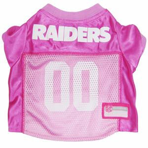 Oakland Raiders Pink Jersey LG