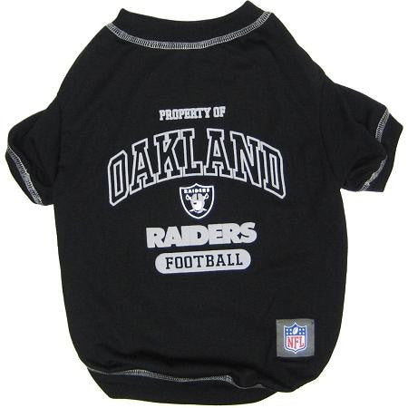 Oakland Raiders Pet Shirt LG