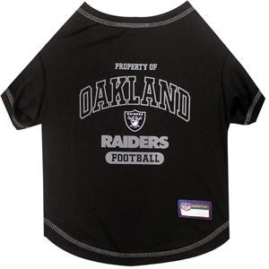 Oakland Raiders Pet Shirt XS