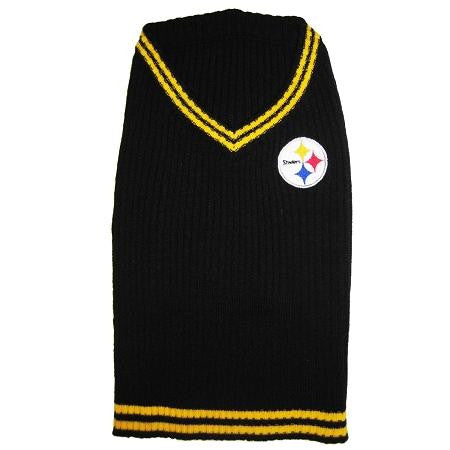 Pittsburgh Steelers Pet Sweater LG