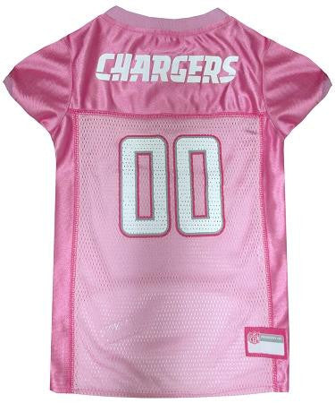 San Diego Chargers Pink Jersey LG