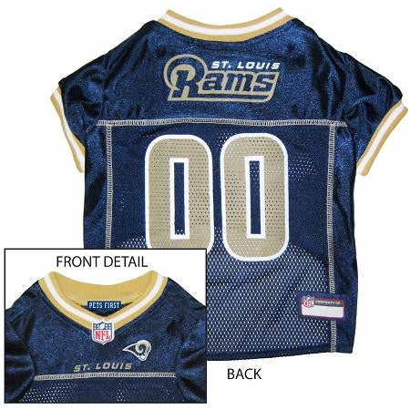 St. Louis Rams Pet Jersey XL