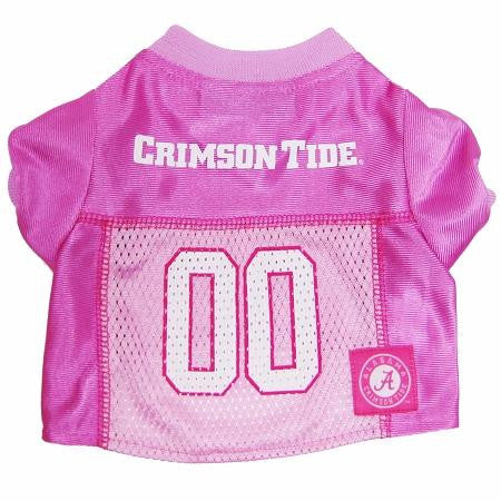 Alabama Crimson Tide Pink Jersey LG