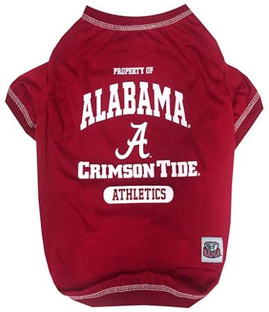 Alabama Crimson Tide Pet Shirt XS