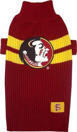 Florida State Seminoles Pet Sweater LG