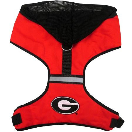 Georgia Bulldogs Pet Harness LG