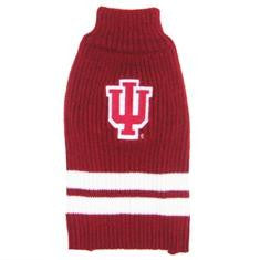 Indiana Hoosiers Pet Sweater LG