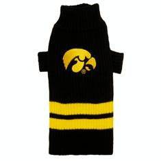 Iowa Hawkeye Pet Sweater XS