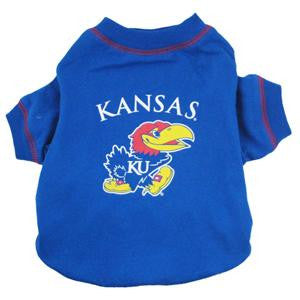 Kansas Jayhawks Pet Shirt MD