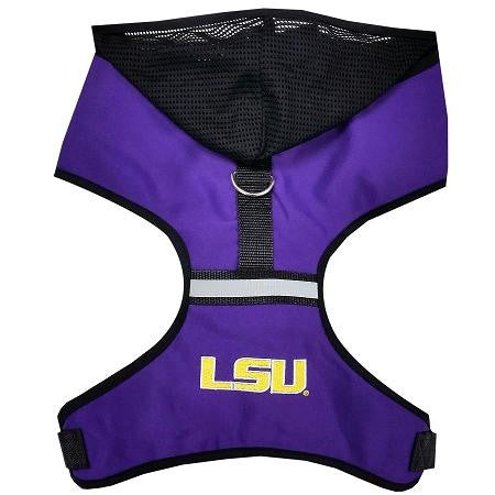 LSU Tigers Pet Harness LG