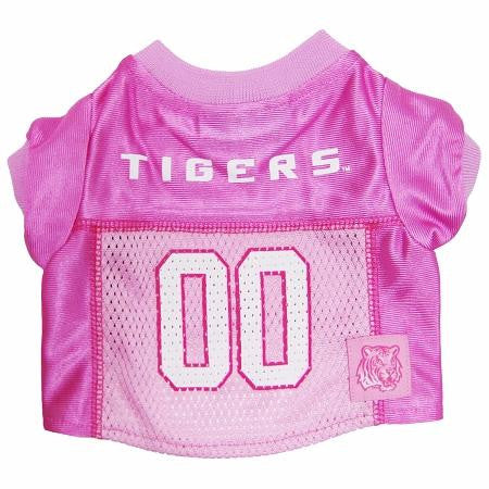 LSU Tigers Pink Jersey SM