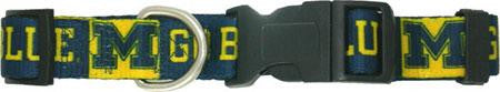 Michigan Wolverines Collar Small