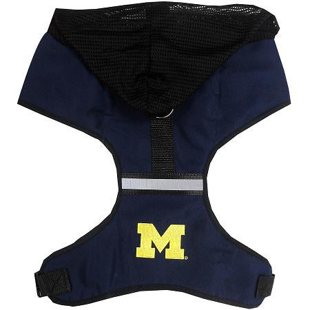 Michigan Wolverines Pet Harness LG