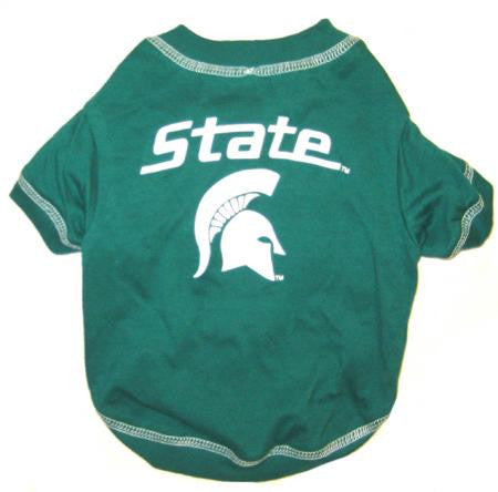 Michigan State Spartans Pet Shirt LG