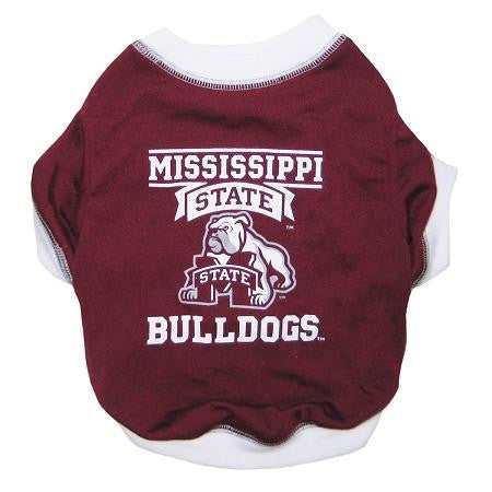 Mississippi State Bulldogs Pet Shirt LG