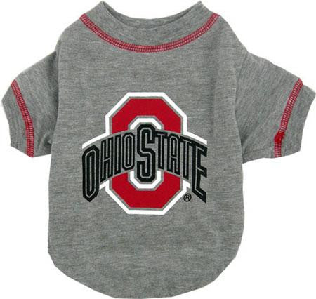 Ohio State Buckeyes Pet Shirt LG