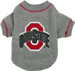 Ohio State Buckeyes Pet Shirt XS